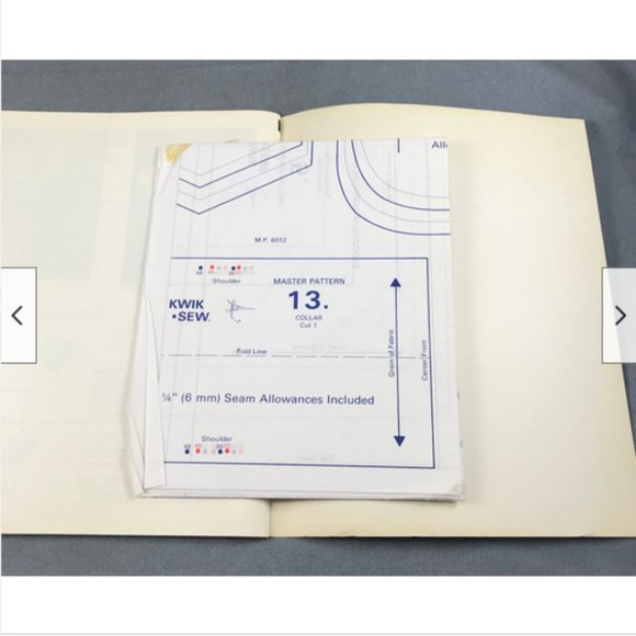 Kwik-Sew Unisex Sweatshirt Martensson Book+UNCUT 8 Sizes Sewing Master Patterns - Picture 3 of 4
